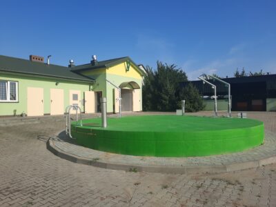 Realizacja - Rozbudowa zbiorczej oczyszczalni ścieków w Grabicy, gmina Grabica