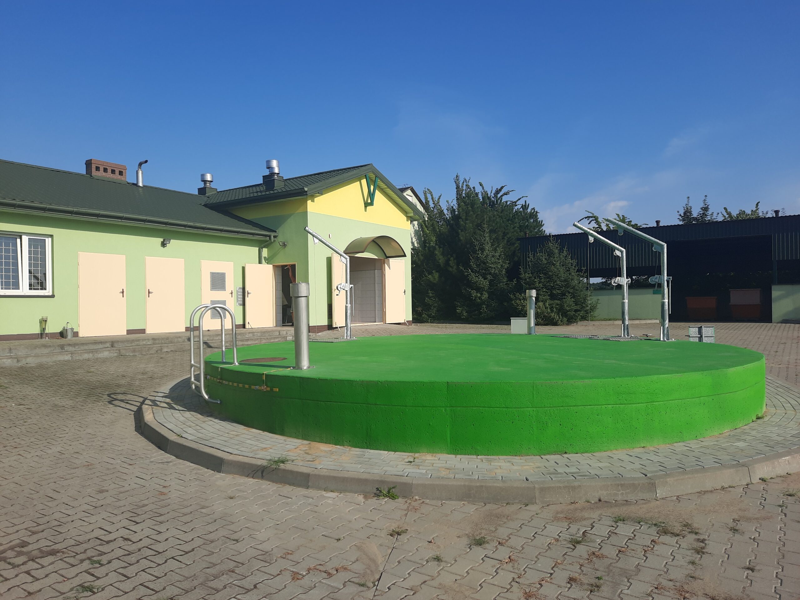 Realizacja Rozbudowa zbiorczej oczyszczalni ścieków w Grabicy, gmina Grabica
