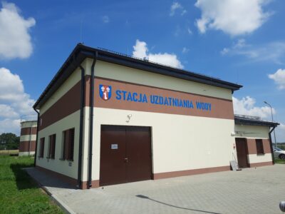 Realizacja - Budowa stacji uzdatniania wody w Gawłowicach